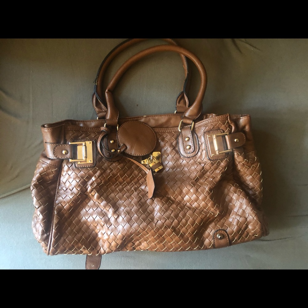 Brown handbag